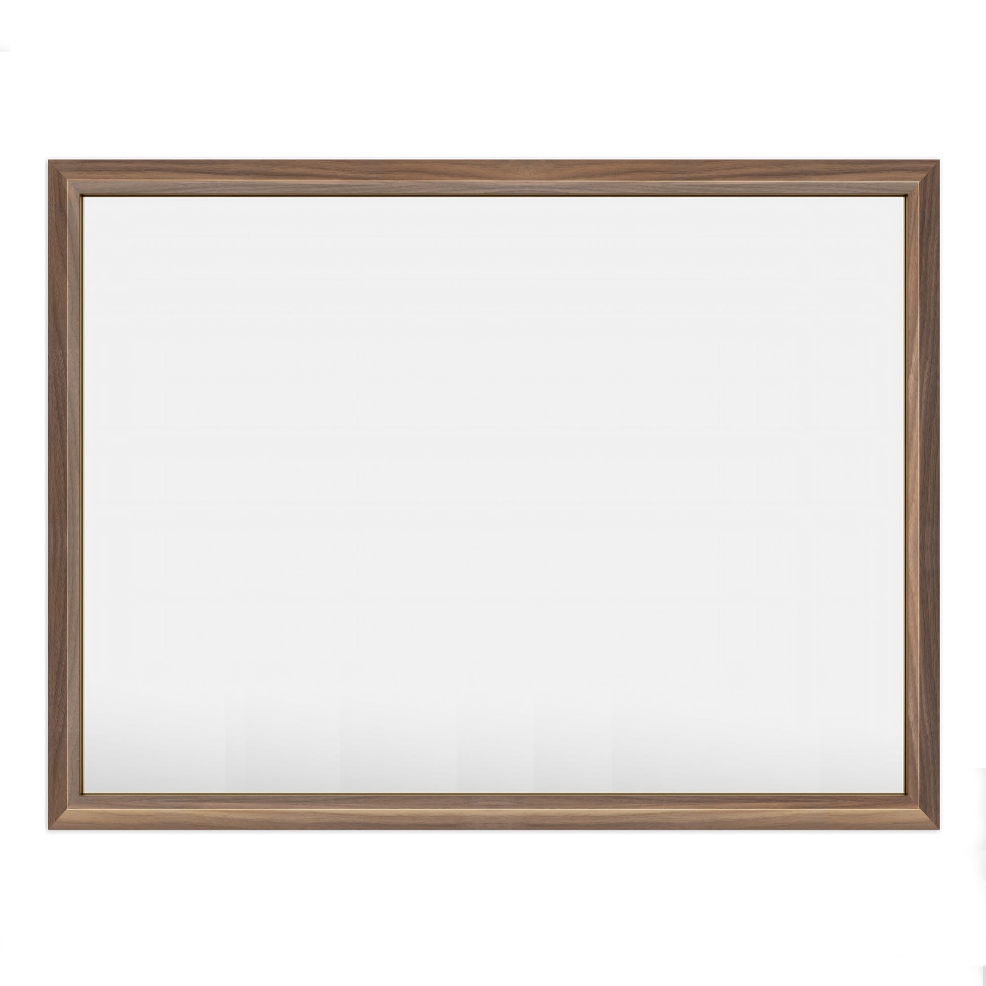 5-Year Warranty Full Size Farmhouse Beveled Metal Rectangle Wall Bathroom Vanity Mirrors