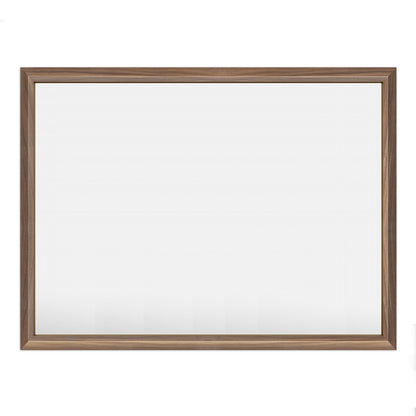 5-Year Warranty Full Size Farmhouse Beveled Metal Rectangle Wall Bathroom Vanity Mirrors