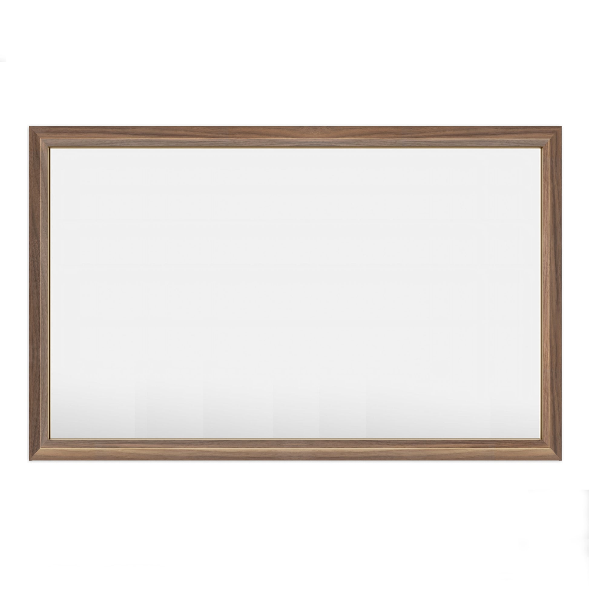 5-Year Warranty Full Size Farmhouse Beveled Metal Rectangle Wall Bathroom Vanity Mirrors